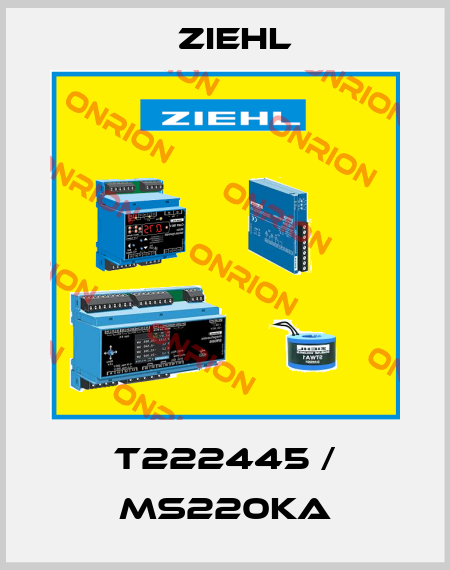 T222445 / MS220KA Ziehl