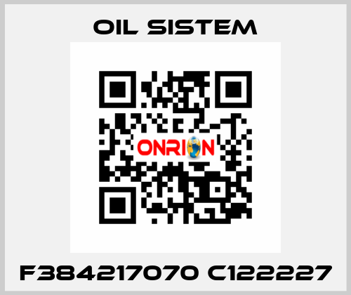 F384217070 C122227 Oil Sistem