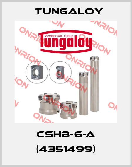 CSHB-6-A (4351499) Tungaloy