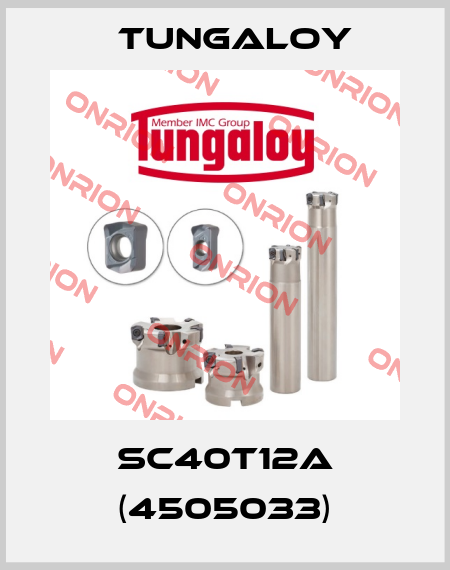 SC40T12A (4505033) Tungaloy