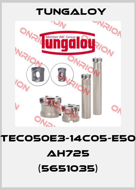 TEC050E3-14C05-E50 AH725 (5651035) Tungaloy