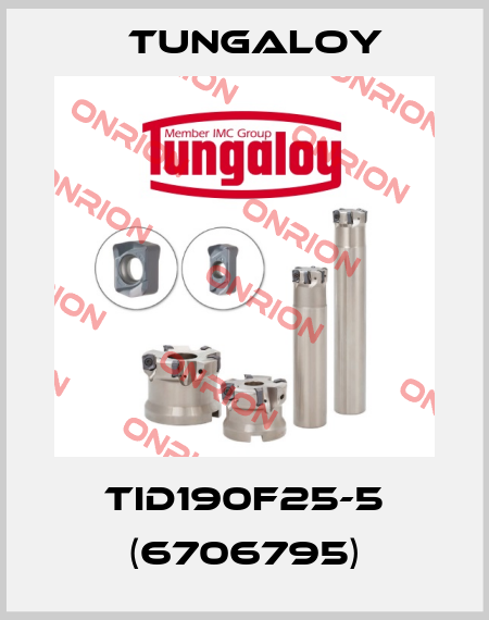 TID190F25-5 (6706795) Tungaloy