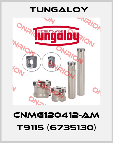 CNMG120412-AM T9115 (6735130) Tungaloy