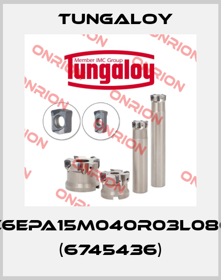 C6EPA15M040R03L080 (6745436) Tungaloy