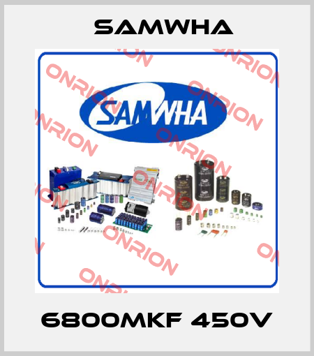6800MKF 450V Samwha
