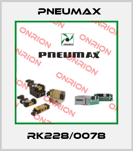 RK228/0078 Pneumax