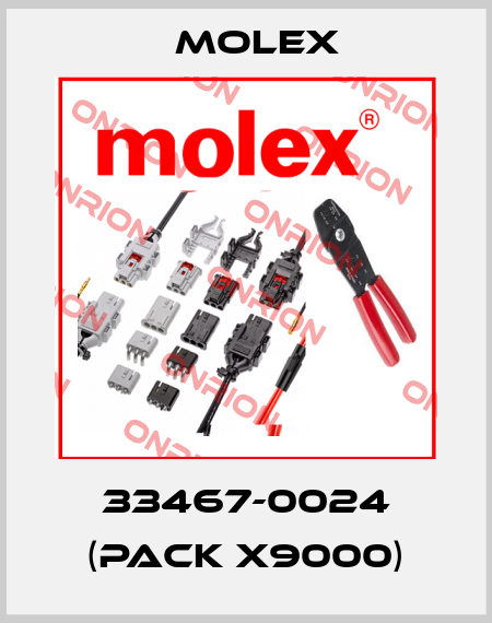 33467-0024 (pack x9000) Molex
