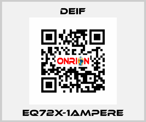 EQ72X-1AMPERE Deif