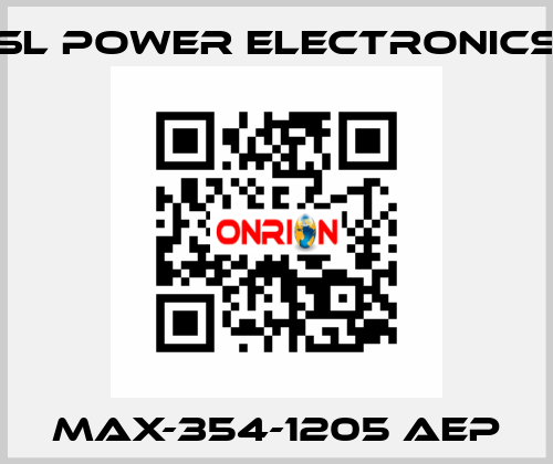 MAX-354-1205 AEP SL Power Electronics