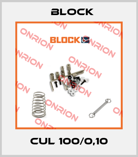 CUL 100/0,10 Block