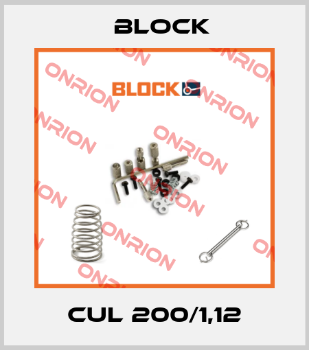 CUL 200/1,12 Block