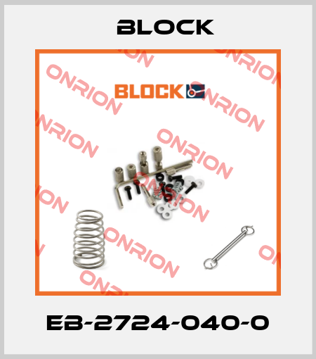 EB-2724-040-0 Block