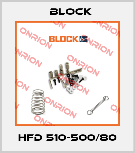 HFD 510-500/80 Block