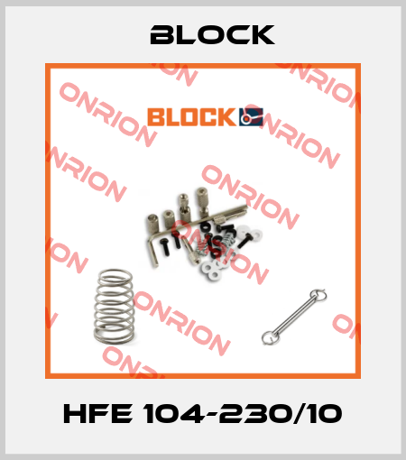 HFE 104-230/10 Block