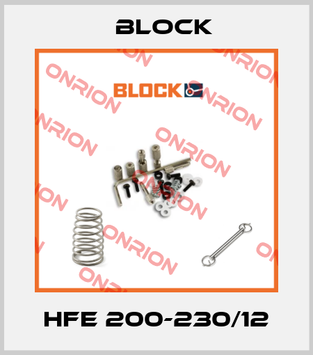 HFE 200-230/12 Block