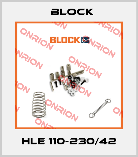 HLE 110-230/42 Block