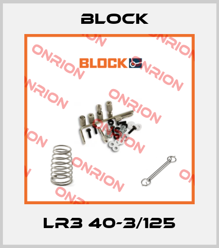 LR3 40-3/125 Block