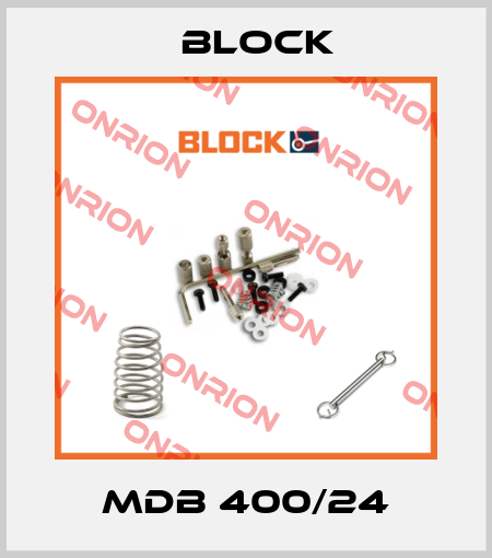 MDB 400/24 Block