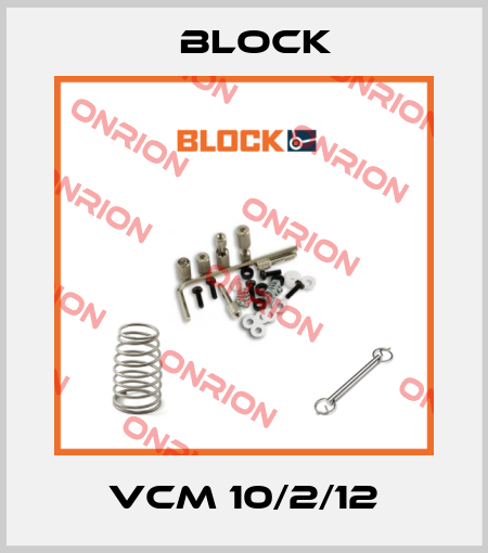 VCM 10/2/12 Block