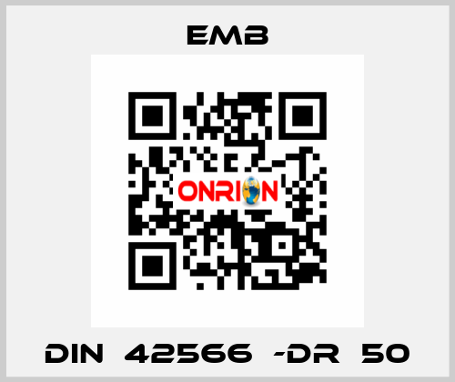 DIN  42566  -DR  50 Emb