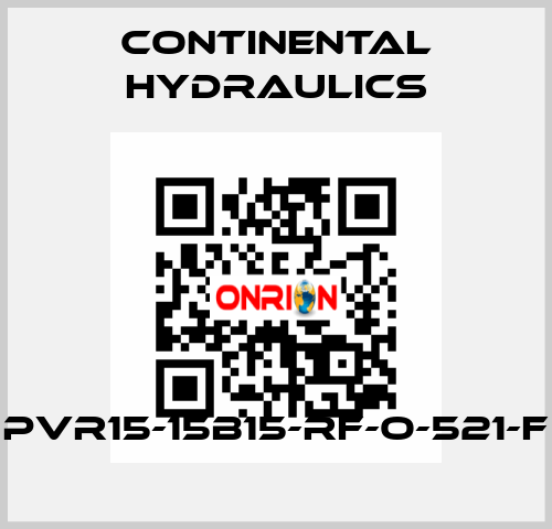 PVR15-15B15-RF-O-521-F Continental Hydraulics