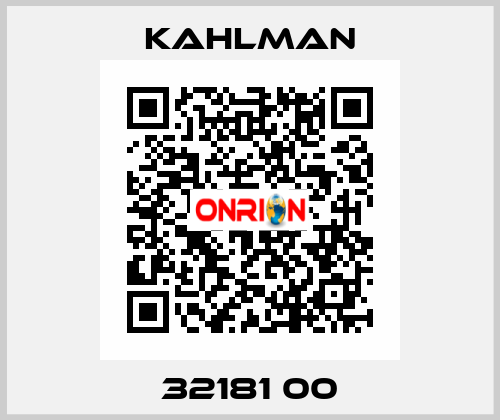 32181 00 Kahlman