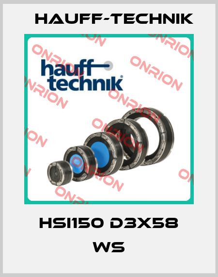 HSI150 D3x58 WS HAUFF-TECHNIK