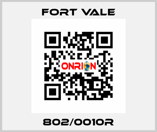 802/0010R Fort Vale