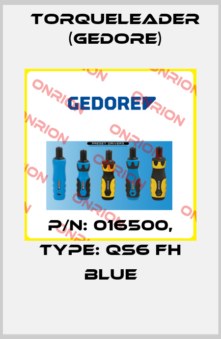 P/N: 016500, Type: QS6 FH BLUE Torqueleader (Gedore)