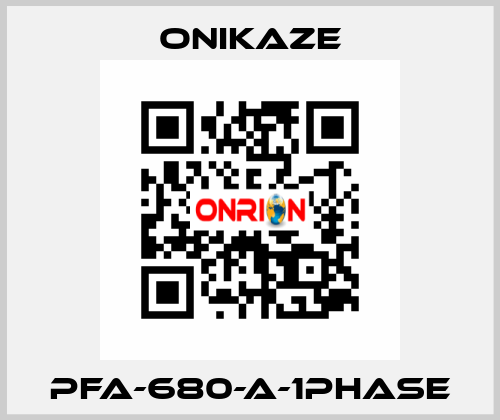 PFA-680-A-1PHASE Onikaze