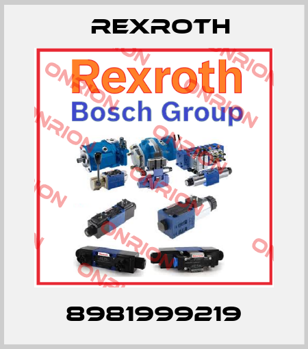 8981999219 Rexroth