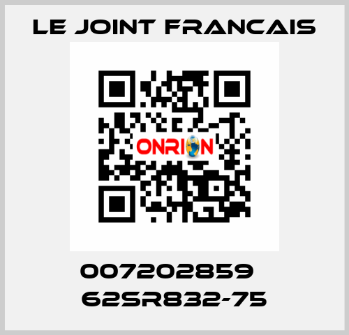 007202859   62SR832-75 LE JOINT FRANCAIS