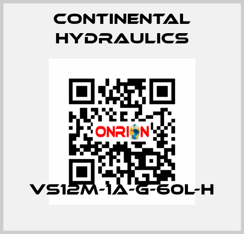 VS12M-1A-G-60L-H Continental Hydraulics