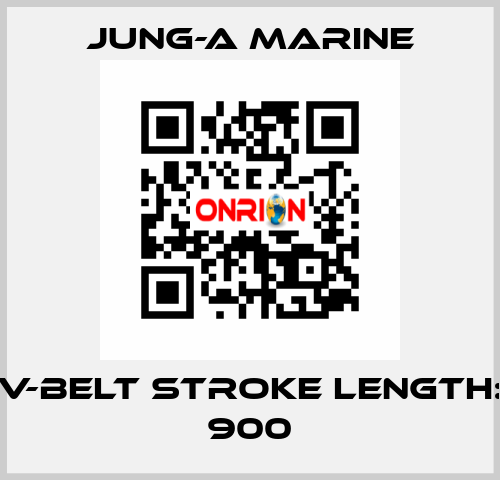 V-belt stroke length: 900 JUNG-A MARINE