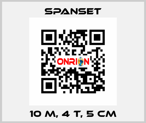 10 M, 4 t, 5 cm SpanSet