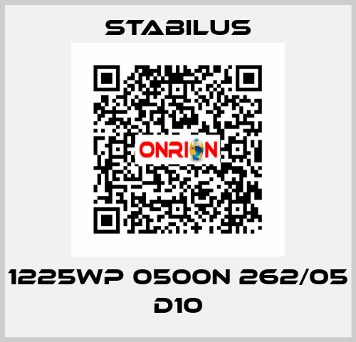1225WP 0500N 262/05 D10 Stabilus