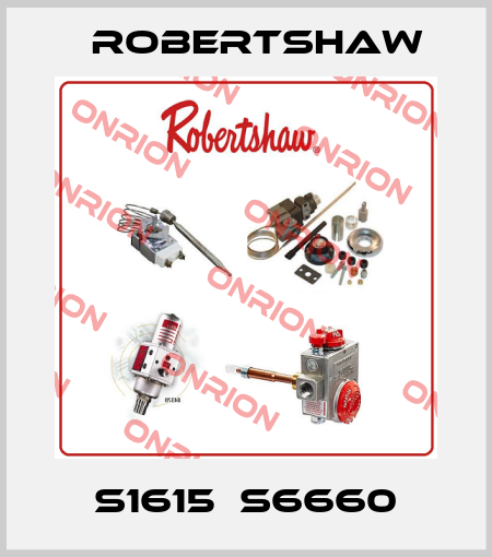 S1615  S6660 Robertshaw