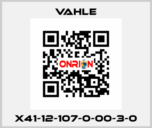 X41-12-107-0-00-3-0 Vahle