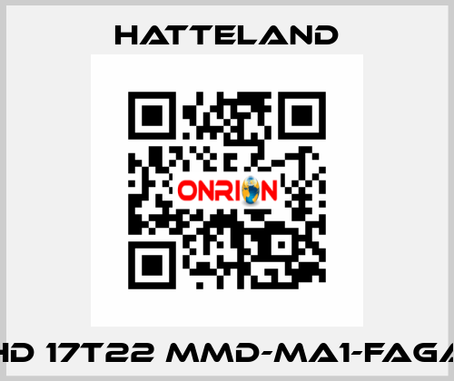 HD 17T22 MMD-MA1-FAGA HATTELAND