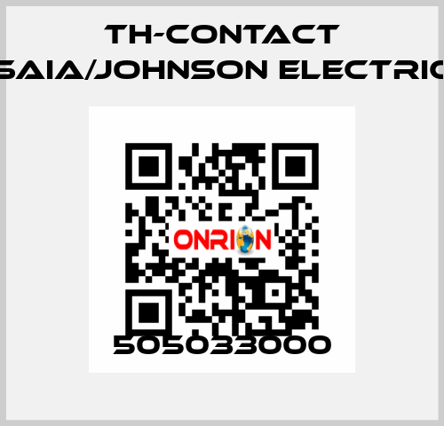 505033000 TH-Contact (Saia/Johnson Electric)