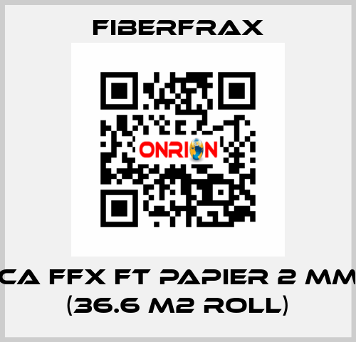 CA FFX FT PAPIER 2 MM (36.6 m2 roll) Fiberfrax