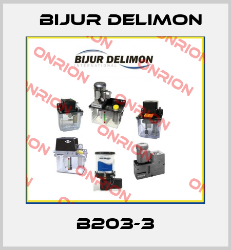 B203-3 Bijur Delimon
