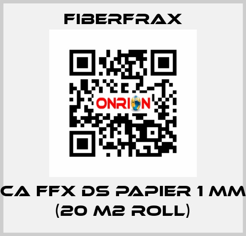 CA FFX DS PAPIER 1 MM (20 m2 roll) Fiberfrax