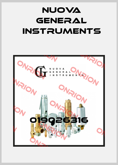 019026316 Nuova General Instruments