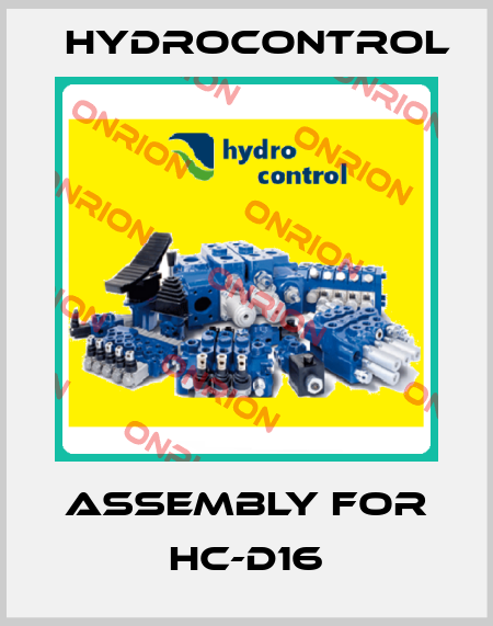assembly for HC-D16 Hydrocontrol