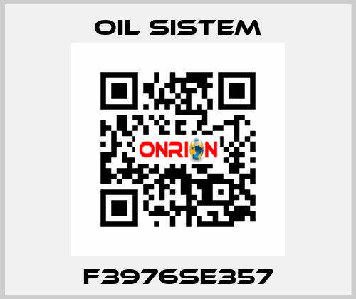 F3976SE357 Oil Sistem