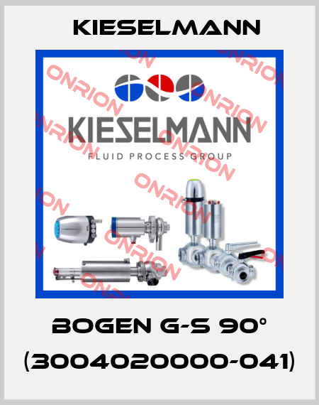 Bogen G-S 90° (3004020000-041) Kieselmann