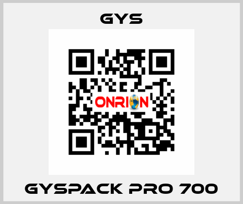 Gyspack PRO 700 GYS