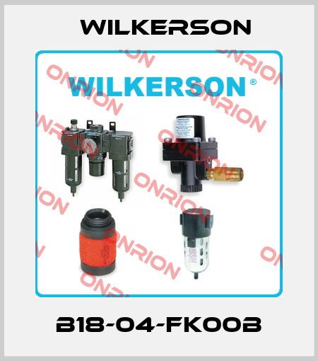 B18-04-FK00B Wilkerson