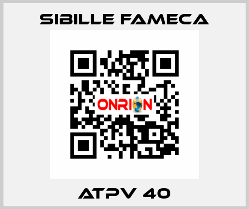 ATPV 40 Sibille Fameca